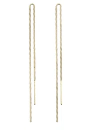 Náušnice 'Kette' zlatá
