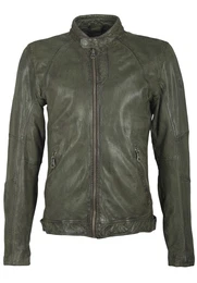 Lederjacke ''''Beat S19 SF NZROV'''' grün