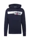 Tommy Jeans Sweatshirt ''''ESSENTIAL GRAPHIC'''' dunkelblau / rot / weiß