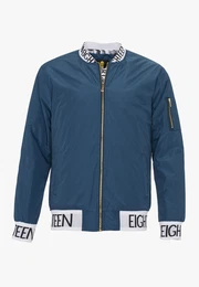PLUS EIGHTEEN Bomberjacke petrol / blau
