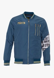 PLUS EIGHTEEN Bomberjacke petrol / blau
