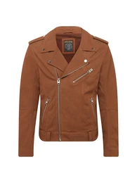 Jacke ''''BIKER SHEEPNUBUK'''' cognac