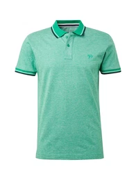 DENIM Poloshirt jade / hellgrün / schwarz