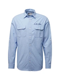 Hemd marine / rauchblau