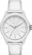 ARMANI EXCHANGE Quarzuhr weiß / silber