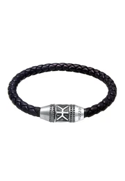 Armband schwarz / silber