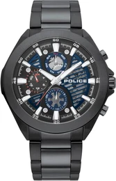 Uhr ''''Wadden, PL15654JSB.03M'''' marine / schwarz / weiß