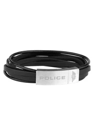 Armband ''''Gozo, PJ26345BLSB.01-L'''' schwarz / silber