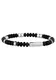 POLICE Armband ''''Bryce, Pj26357bss.01-l'''' schwarz / silber