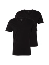 TOM TAILOR T-Shirt schwarz