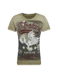 Shirt ''''MT MONTANA round'''' dunkelgrün