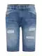 INDICODE JEANS Jeans ''''Kaden Holes'''' blue denim