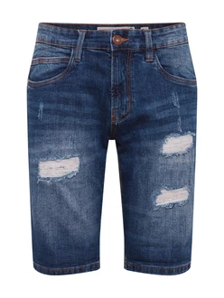 INDICODE JEANS Shorts Kaden Holes Blau/Dunkelblau/Blau/Dunkelblau/Blau/Dunkelblau/Blau/Dunkelblau/Blau/Dunkelblau/Blau/Dunkelblau/Blau/Dunkelblau/Blau/Dunkelblau/Blau/Dunkelblau