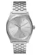 Nixon Analogna ura ''''Time Teller''''  srebrna