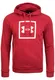 UNDER ARMOUR Pullover ''''Rival'''' rot / weiß