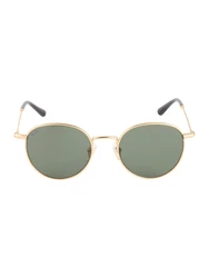 Kapten & Son Sonnenbrille 'London' gold/grün