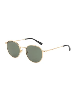 Kapten & Son Sonnenbrille 'London' gold/grün