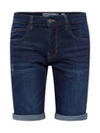 Indicode Jeans/Jeans Shorts 'Kaden' Dunkelblau/Blau/Dunkelblau/Blau/Dunkelblau/Blau