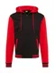 Urban Classics Sweatjacke schwarz / rot