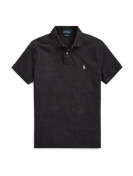 Polo Ralph Lauren Poloshirt silbergrau/schwarzmeliert