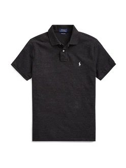 Polo Ralph Lauren Poloshirt silbergrau/schwarzmeliert