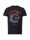 JACK & JONES Shirt kobaltblau / hellorange