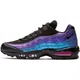 Nike Sportswear Sneaker ''''Air Max 95 Premium'''' neonblau / dunkellila / schwarz