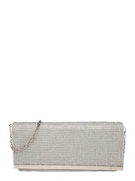 Pismo torbica 'SOFT FOLD DIAMONDS' srebro