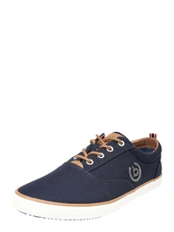 bugatti Sneaker ''''Alfa'''' hellbraun / dunkelblau