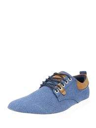 Sneaker navy / cognac