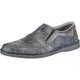 RIEKER Slipper taubenblau / grau