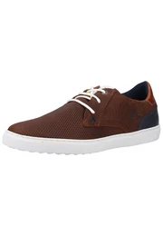 Sneaker dunkelblau / braun / weiß