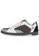 ETNIES Sneaker ''''Czar'''' basaltgrau / hellgrau / dunkelorange / schwarz / weiß