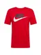 Nike Sportswear Shirt rot / schwarz / weiß