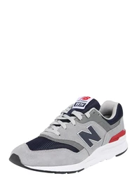 Sneaker '997' navy / grau / hellgrau / rot