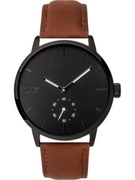 S.Oliver Uhr ''''SO-3754-LQ'''' rostbraun / schwarz
