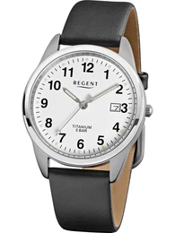 Uhr schwarz / silber
