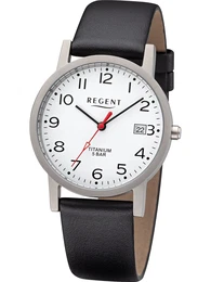 Uhr weiß / schwarz / silber