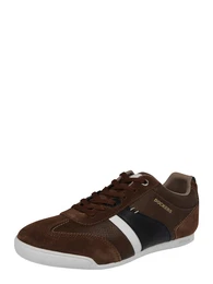 Dockers By Gerli Sneaker dunkelbraun / schwarz / weiß