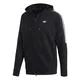 ADIDAS ORIGINALS Sweatjacke schwarz / weiß