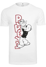 T-Shirt rot / schwarz / weiß