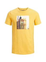 T-Shirt gelb / mischfarben