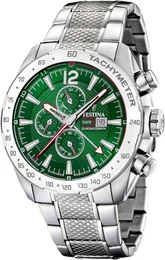 FESTINA Chronograph ''''Chrono Sport, F20439/3'''' grün / silber