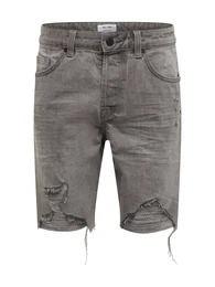 Shorts grey denim
