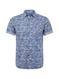Hemd ''''Ahmed'''' navy / weiß