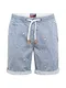 Superdry Shorts blau / weiß