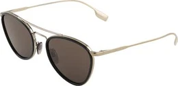 Sonnenbrille dunkelbraun / gold