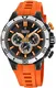 FESTINA Chronograph ''''Bike 2019, F20450/2'''' hellgrau / dunkelorange / schwarz