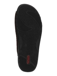 Rieker Pantolette dunkelbraun/silber