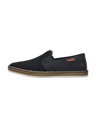 Rieker Espadrilles 'Namur' nachtblau/braun